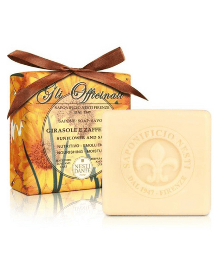 Nesti Dante Gli Officinali  Sunflower & Saffron Soap 200g 2