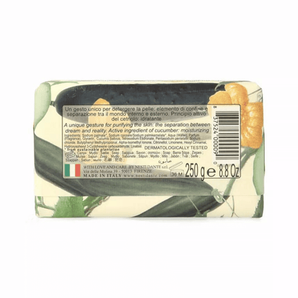 Nesti Dante Horto Botanico Cucumber Soap 250g Back