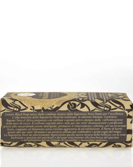 Nesti Dante Luxury Black Soap Soap 250g Side