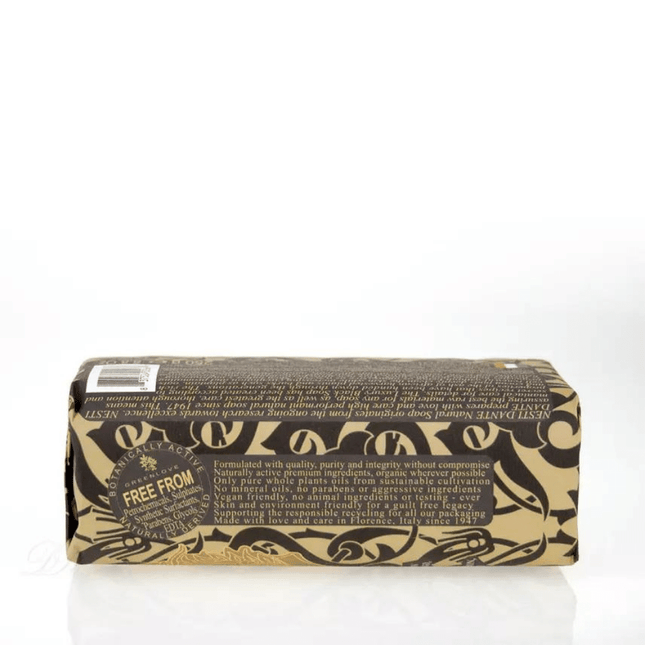 Nesti Dante Luxury Black Soap Soap 250g Side 2