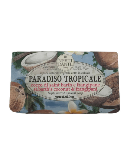 Nesti Dante Paradiso Tropicale St Bath Coconut & Frangipane Soap 250g