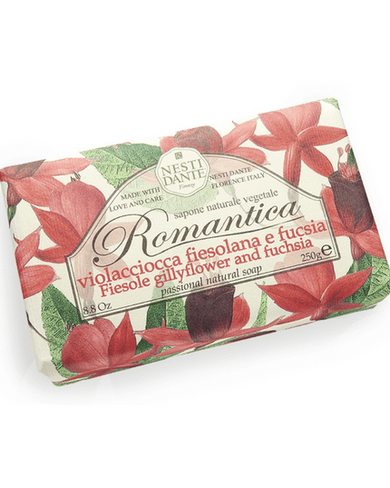 Nesti Dante Romantica Gilly Flower & Fuscia Soap 250g