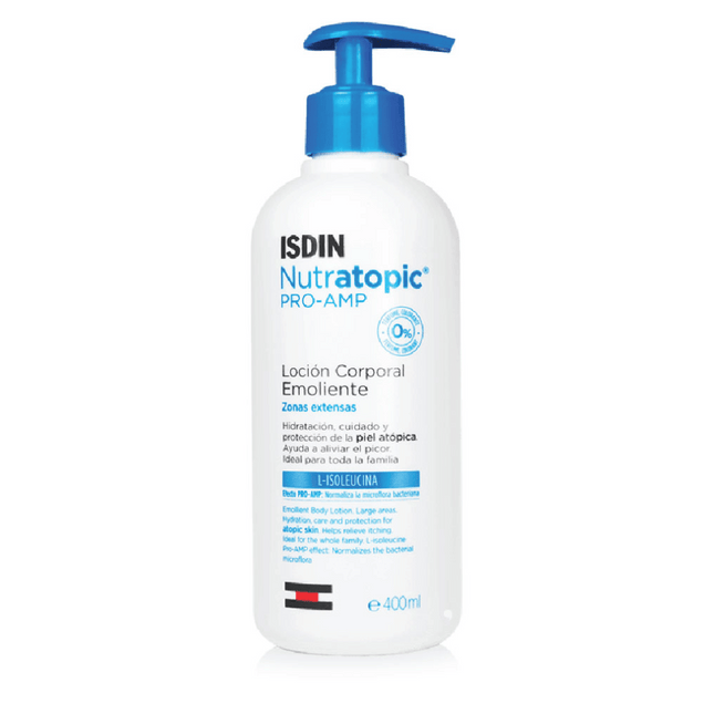 ISDIN Nutratopic Emollient Lotion 400ml Cosmetics Online