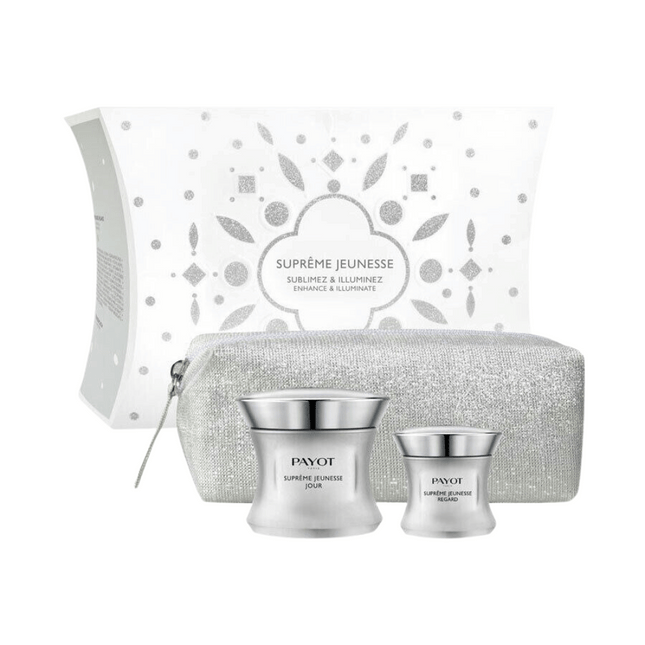 Payot Supreme Jeunesse Kit 3 Piece Day Cream ,Eye Cream With Free Pouch