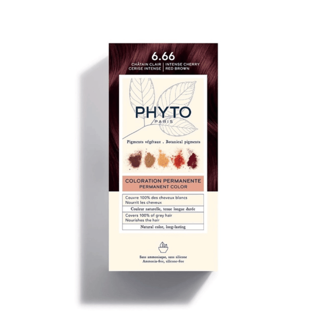 PHYTO HAIR COLOR 6.66 Intense Cherry Red Brown