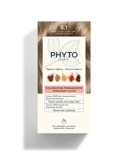 PHYTO Hair Color 8.1 Light Ash Blonde