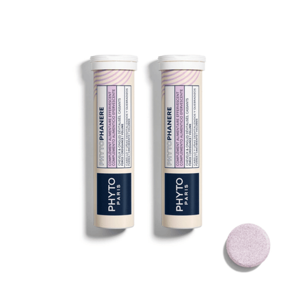 Phyto PHYTOPHANERE Effervescent Hair & Nails Dietary Supplement 2x15