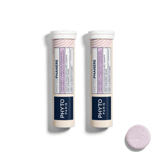 Phyto PHYTOPHANERE Effervescent Hair & Nails Dietary Supplement 2x15