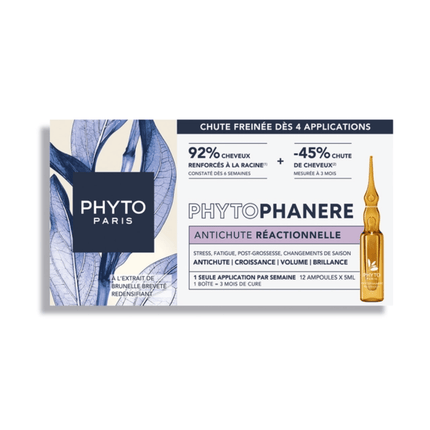 Phyto PHYTOPHANERE Reactive Anti-Hair Loss Treatment 12x5ml