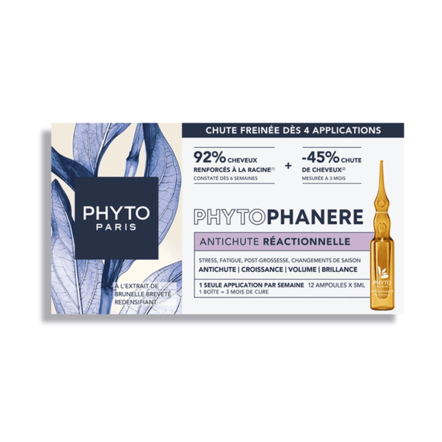 Phyto PHYTOPHANERE Reactive Anti-Hair Loss Treatment 12x5ml