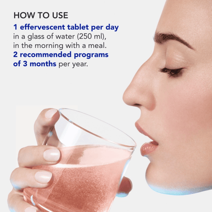 Phyto PHYTOPHANERE Effervescent Hair & Nails Dietary Supplement 2x15