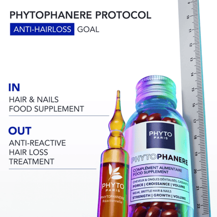 Phyto PHYTOPHANERE Reactive Anti-Hair Loss Treatment 12x5ml