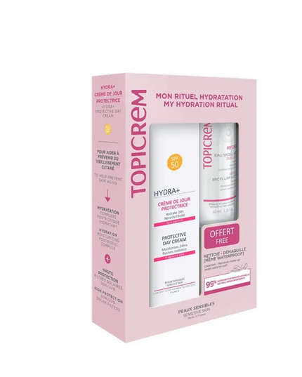 Topicrem Protect Day Cream (SPF50) 40ml + Gentle Micellar Water 40ml
