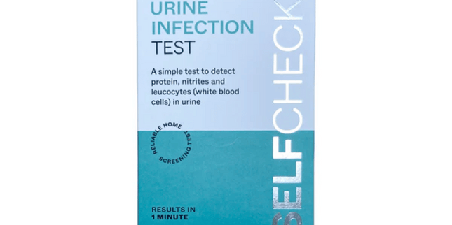 SELFCheck Urine Infection Test - 2 Tests
