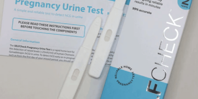 SELFCheck Pregnancy Urine Test - 2 Tests