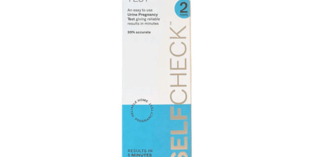 SELFCheck Pregnancy Urine Test - 2 Tests
