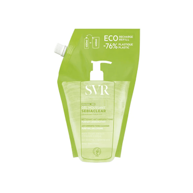 SVR SEBIACLEAR GEL MOUSSANT Refill 400ml