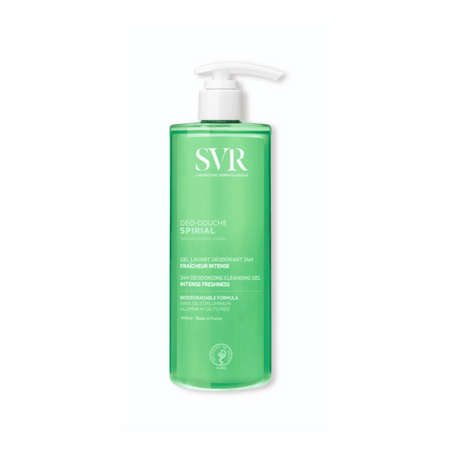 SVR Spirial Deo-Douche 24hr Deodorant Cleansing Gel 400ml