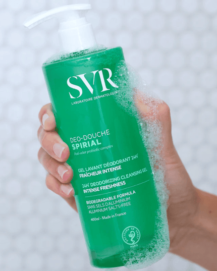 SVR Spirial Deo-Douche 24hr Deodorant Cleansing Gel 400ml