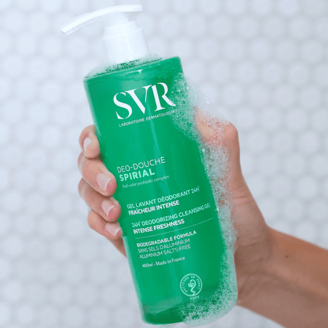 SVR Spirial Deo-Douche 24hr Deodorant Cleansing Gel 400ml