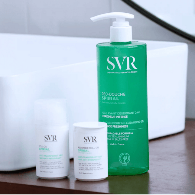 SVR Spirial Deo-Douche 24hr Deodorant Cleansing Gel 400ml