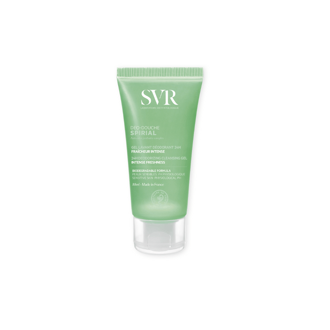 SVR SPIRIAL DEO DOUCHE DEODORIZING CLEANSING GEL 55ML