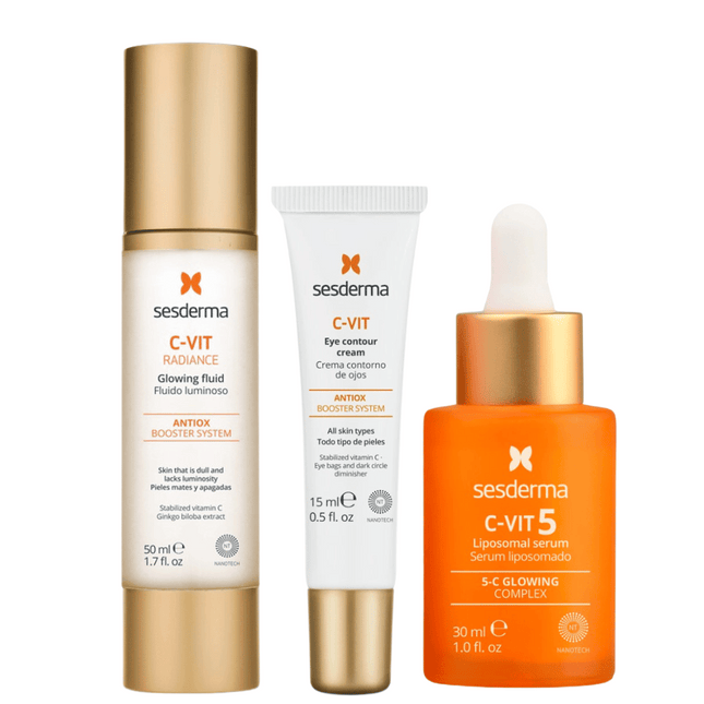 Sesderma C-Vit Glowing Fluid Bundle