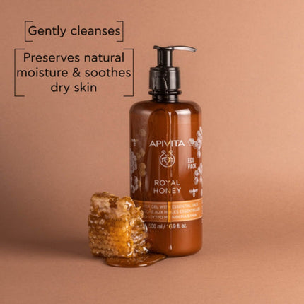 Apivita Royal Honey Shower Gel 500ml