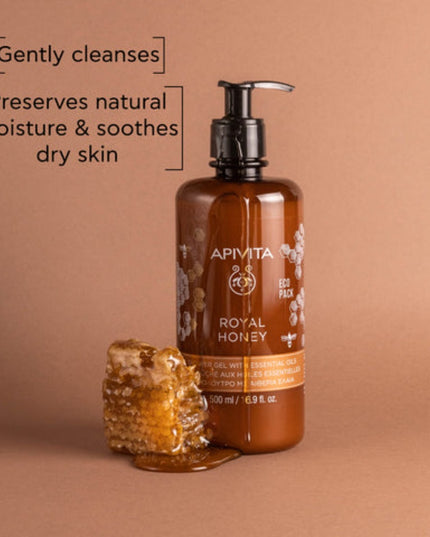 Apivita Royal Honey Shower Gel 500ml