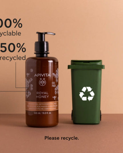 Apivita Royal Honey Shower Gel 500ml