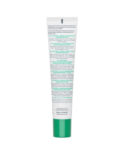 Topicrem AC Control Compensating Moisturizing Cream 40ml