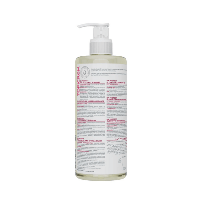Topicrem DA PROTECT Ultra Rich Cleansing Gel 500 ml