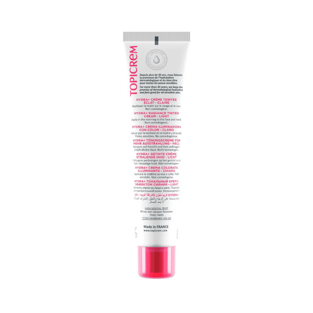 Topicrem HYDRA+ Radiance Tinted Cream SPF50 / Light 40ml