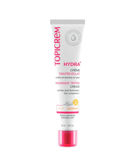 Topicrem HYDRA+ Radiance Tinted Cream SPF50 / Light 40ml