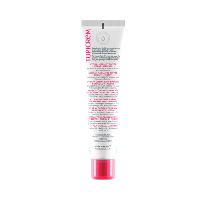 Topicrem HYDRA+ Radiance Tinted Cream SPF50 /Medium 40ml