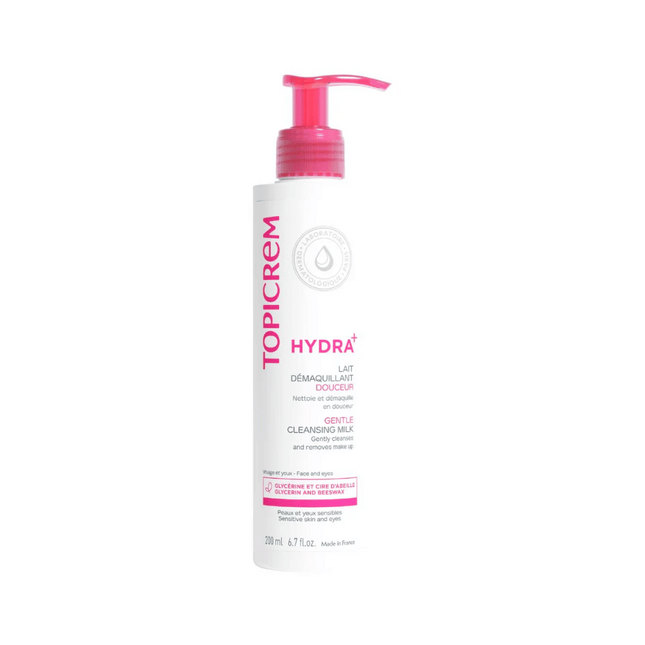 Topicrem Hydra+ Gentle Cleansing Milk 200ml