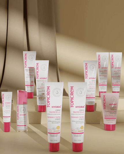 Topicrem Hydra+ Rich Moisturizing Radaince Cream 40ML