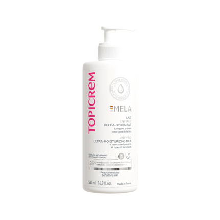 Topicrem MELA Lightening Ultra-Moisturizing Milk 500ml
