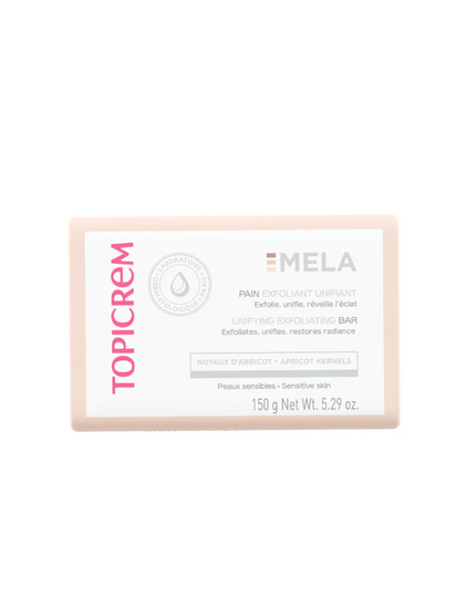 Topicrem MELA  Unifying Exfoliating Bar Face and Body 150g