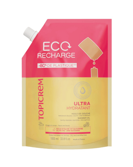 Topicrem Ultra-Hydratant Shower Oil 1l refill