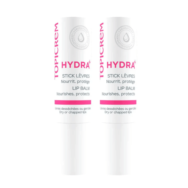 Topicrem Ultra-Moisturizing Lip Balm Duo 2x4g
