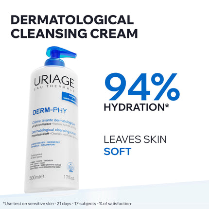 Uriage Derm-Phy Cleansing Cream 500ml