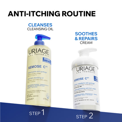 Uriage Xemose C8+ Lipid-Replenishing Anti-Irritation Cream 400ml