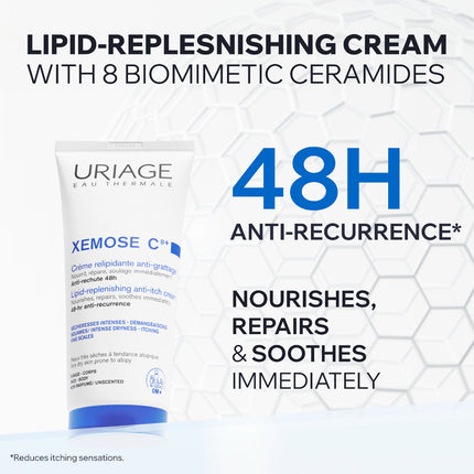 Uriage Xemose C8+ Lipid-Replenishing Anti-Irritation Cream 200ml