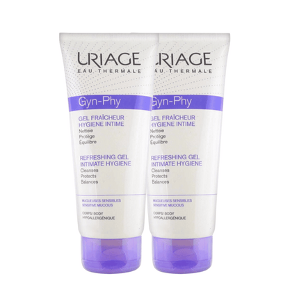 Uriage Gyn Phy Intimate Hygiene Refreshing Gel 2 x 500ml