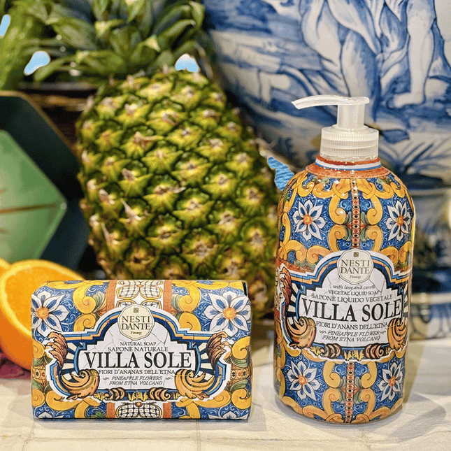 Nesti Dante Villa Sole Pineapple Flowers of Etna Liquid Soap 500ml