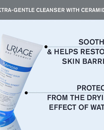 Uriage Xemose Gentle Cleansing Syndet 200ml