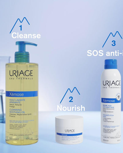 URIAGE XÉMOSE  Lipid-Replenishing Anti Irritation Cerat 200ml