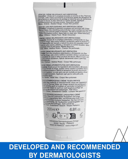 Uriage Xemose Lipid-Replenishing Anti-Irritation Cream 200ml