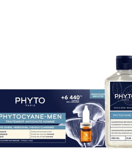 Phytocyane Anti-Hair Loss Treatment For Men Bundle